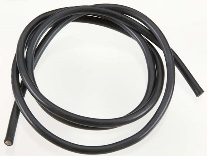 IRonManRc 8 GAUGE SILICONE WIRE BLACK 3FT