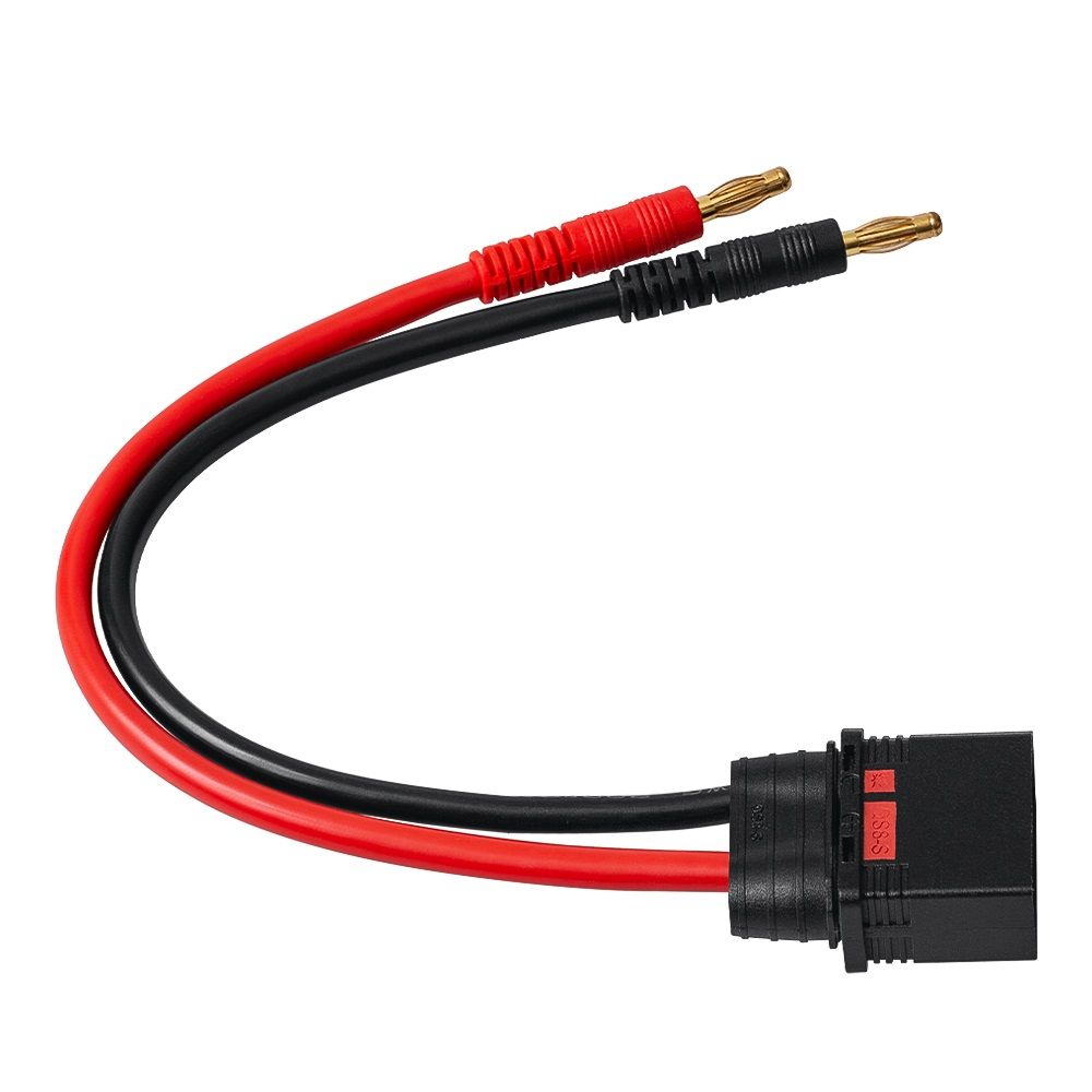 IRonManRc QS8 Charge Lead 10AWG Wire 12 inches Long