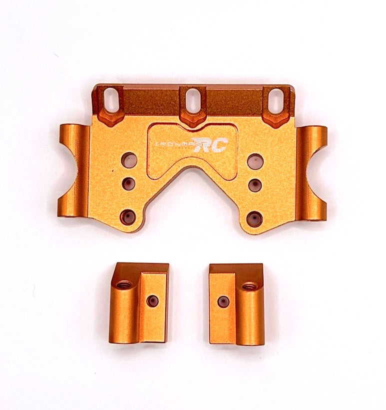 IRonManRc Traxxas Aluminum ORANGE Front Bulkhead 2WD Slash Stampede Rustler