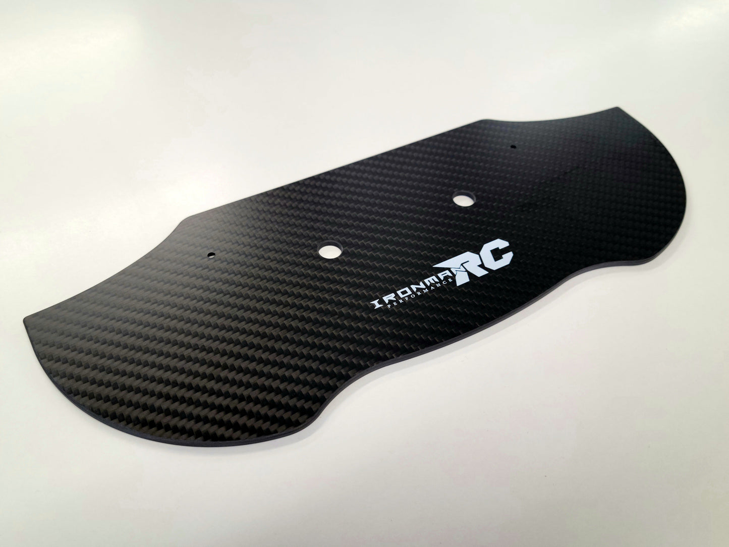 IRonManRc Hobao Vte2 1/7 CARBON FIBER Front WIDE Splitter for Delta 1/7 Plastic Bodys