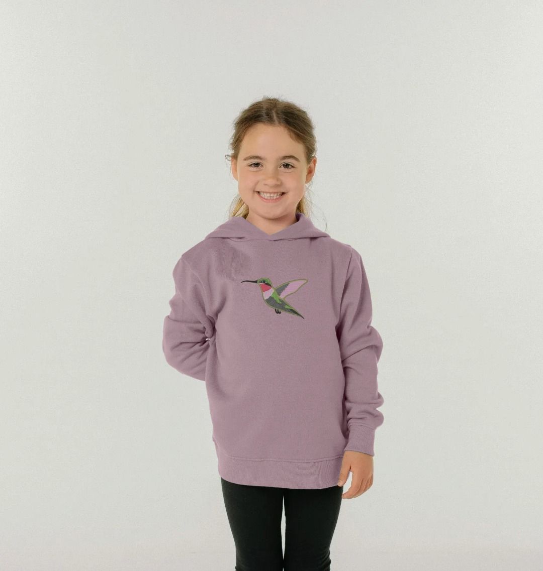 Hummingbird Pullover Hoodie (Kids)