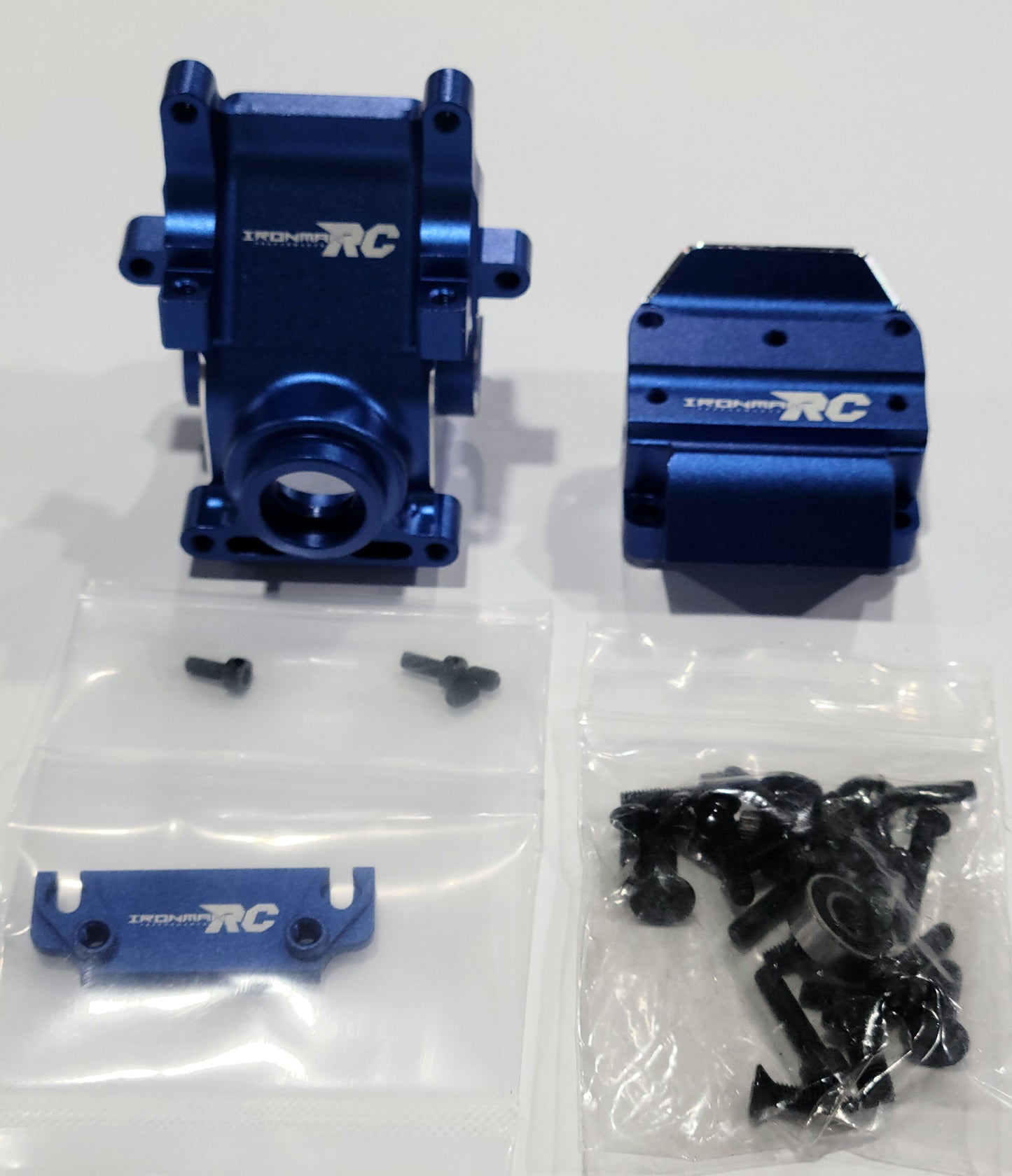 IRonManRc BLUE Aluminum Diff Case W Cover ALL Arrma 6s Cars