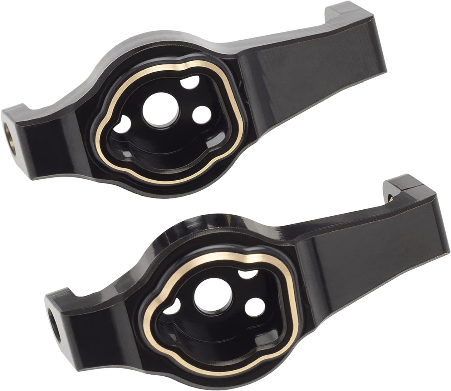 IRonManRc TRX-4 BRASS C-HUB STEERING MOUNT BLACK