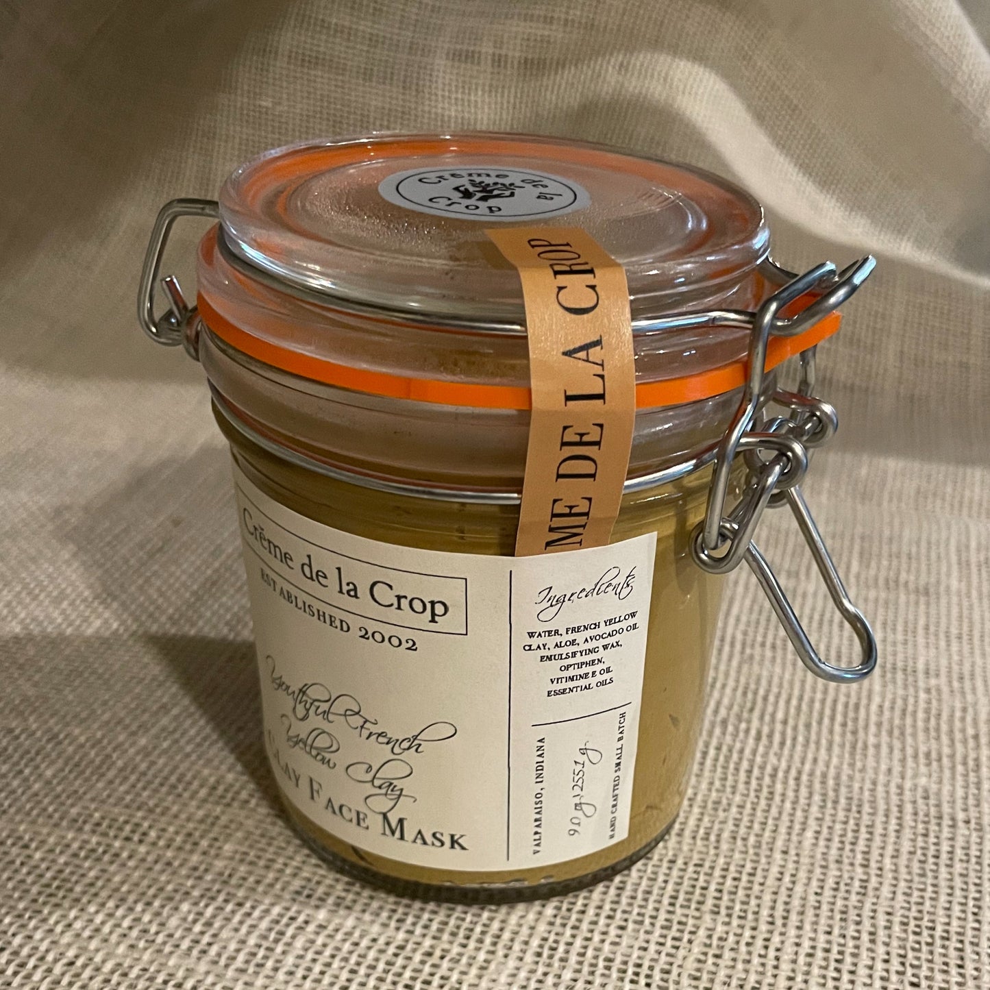 Face Mask - "Youthful" French Yellow Clay (Frankincense)