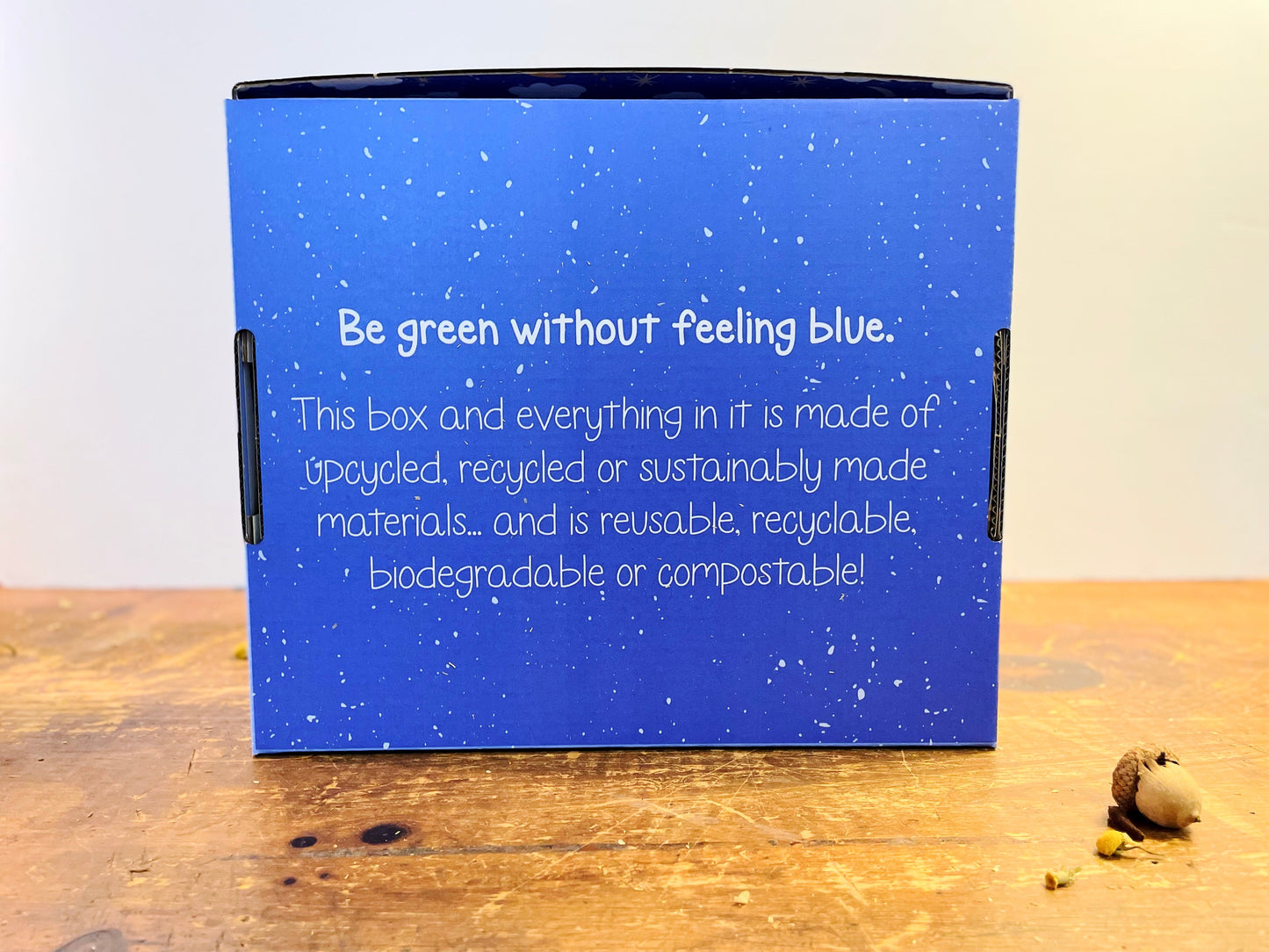 "Growing Wonder" Trio Gift Set: Plant Kit, Greeting Cards, Pocket Journal, Organic Tea, Honey (Winter Dreaming)
