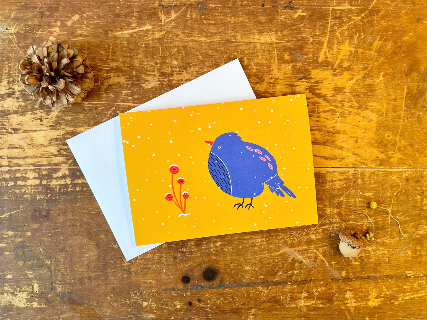Build Your Own Custom Wellness Box with Organic Eye Pillow, Tea, Soy Candle & Greeting Card w. Envelope