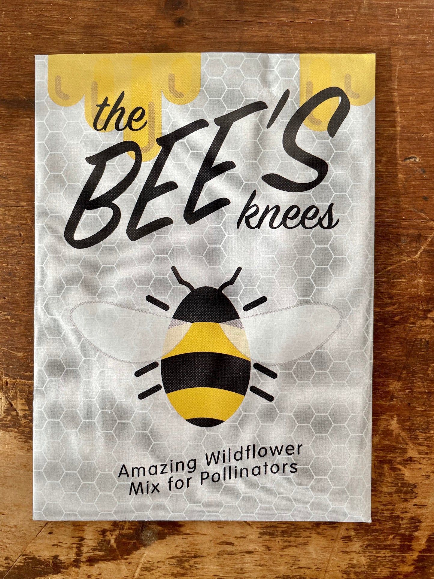 Non-GMO Wildflower Pollinator Garden Seed Packet - Attract Bees, Butterflies & Hummingbirds! (Seeds of Hope)