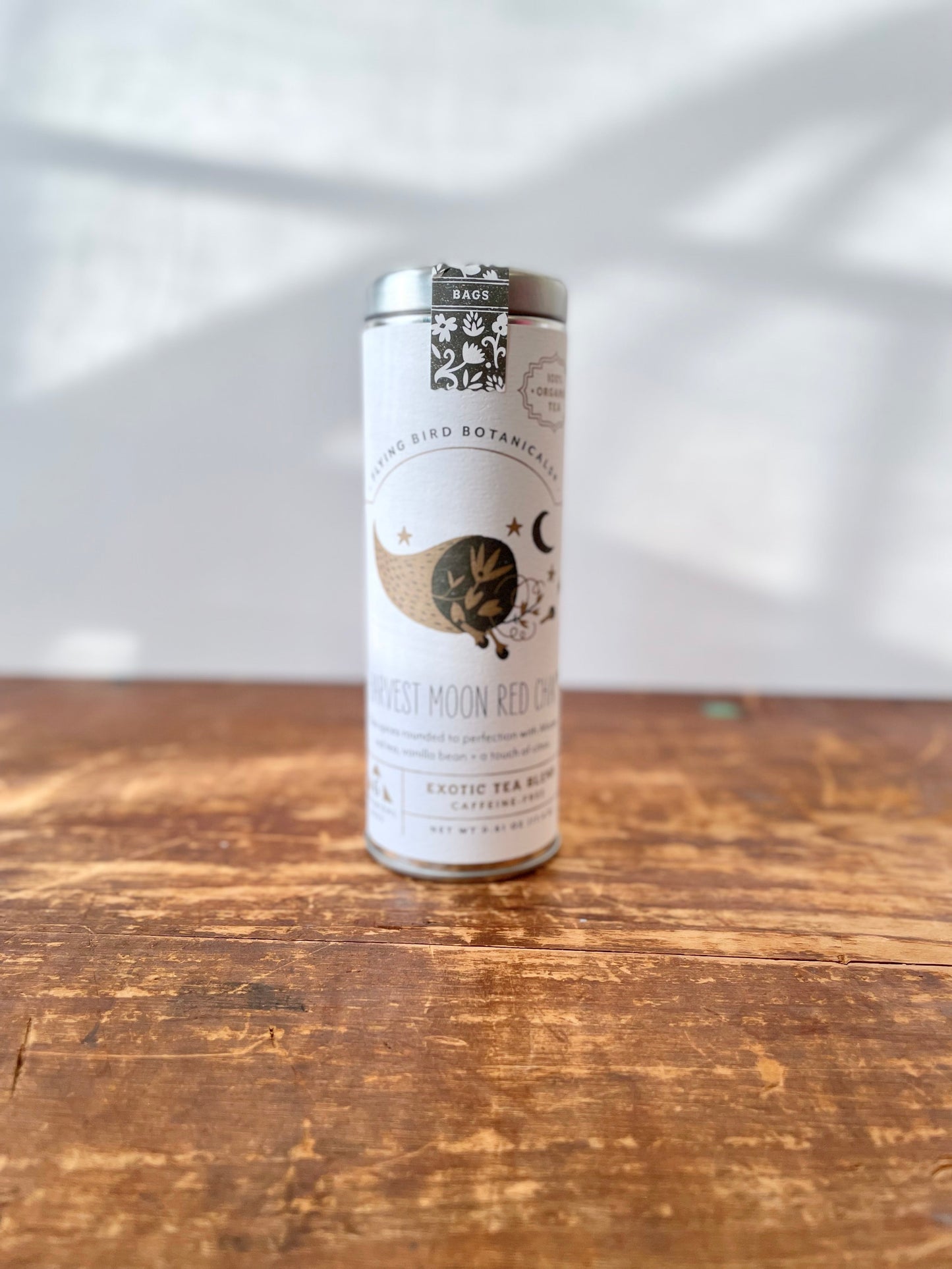 "Scrumptious Spice" Organic Tea Gift Set w. Honey & Tea Towel (Restful Brew)