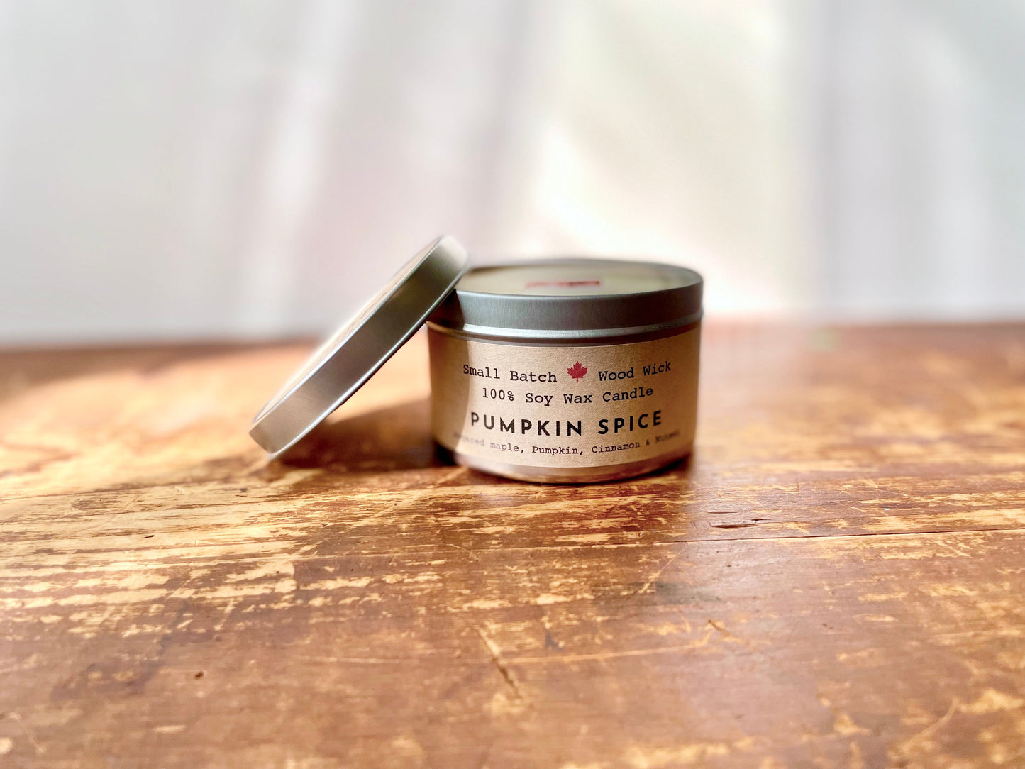Winter Light: Soy Crackling Wick Eco-Candles (Assorted)
