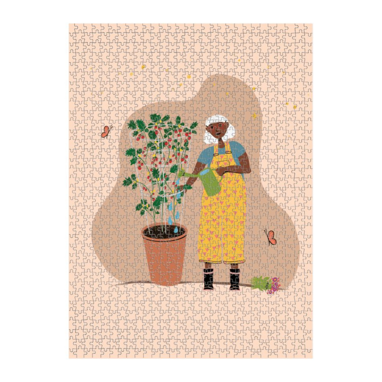 Joyful Tomato Gardener 100% Recycled Vertical Puzzle