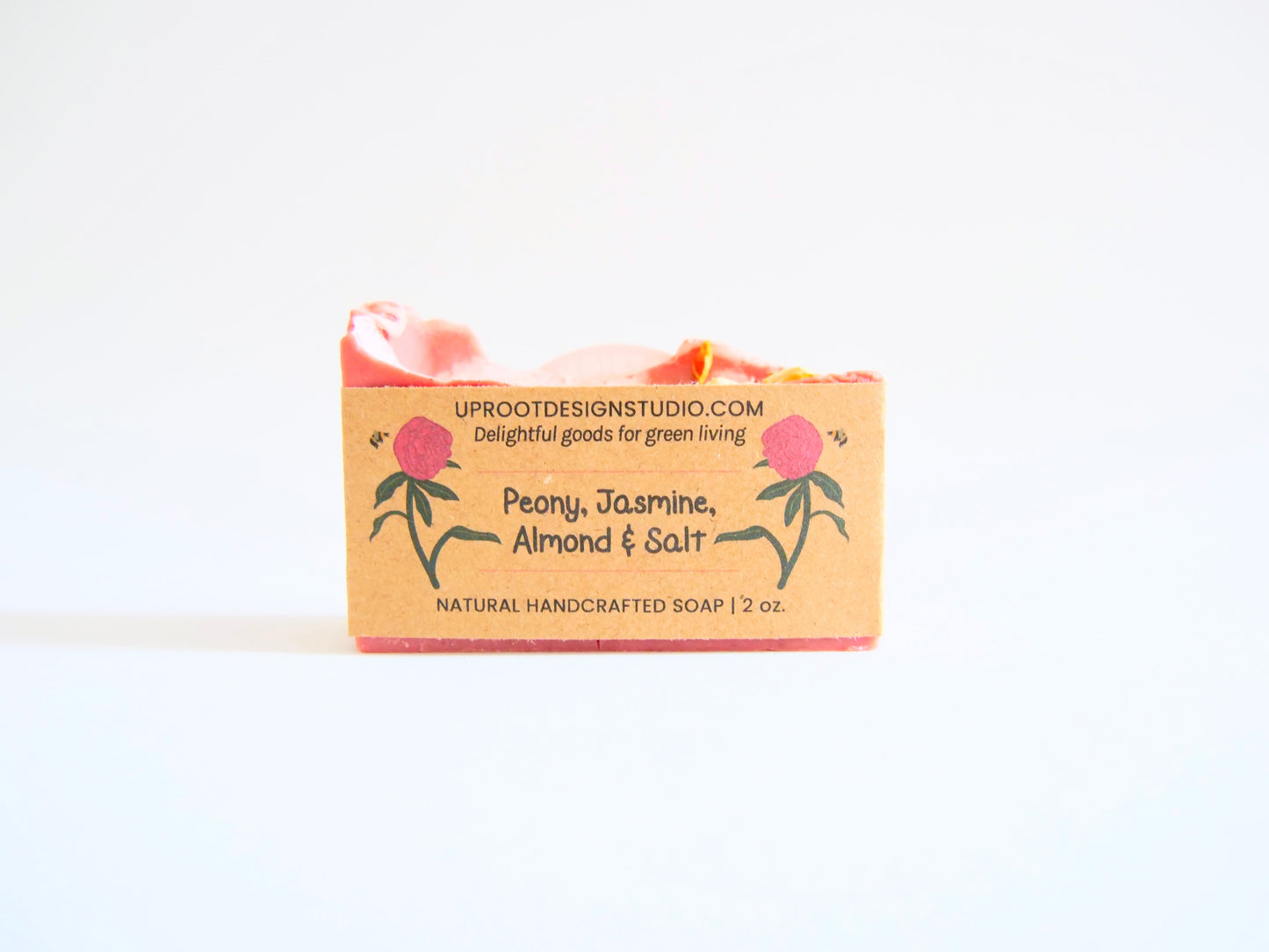 Handmade Scented Soap w. Foraged, Natural, Organic Ingredients for a Refreshing Spa Experience (Assorted)