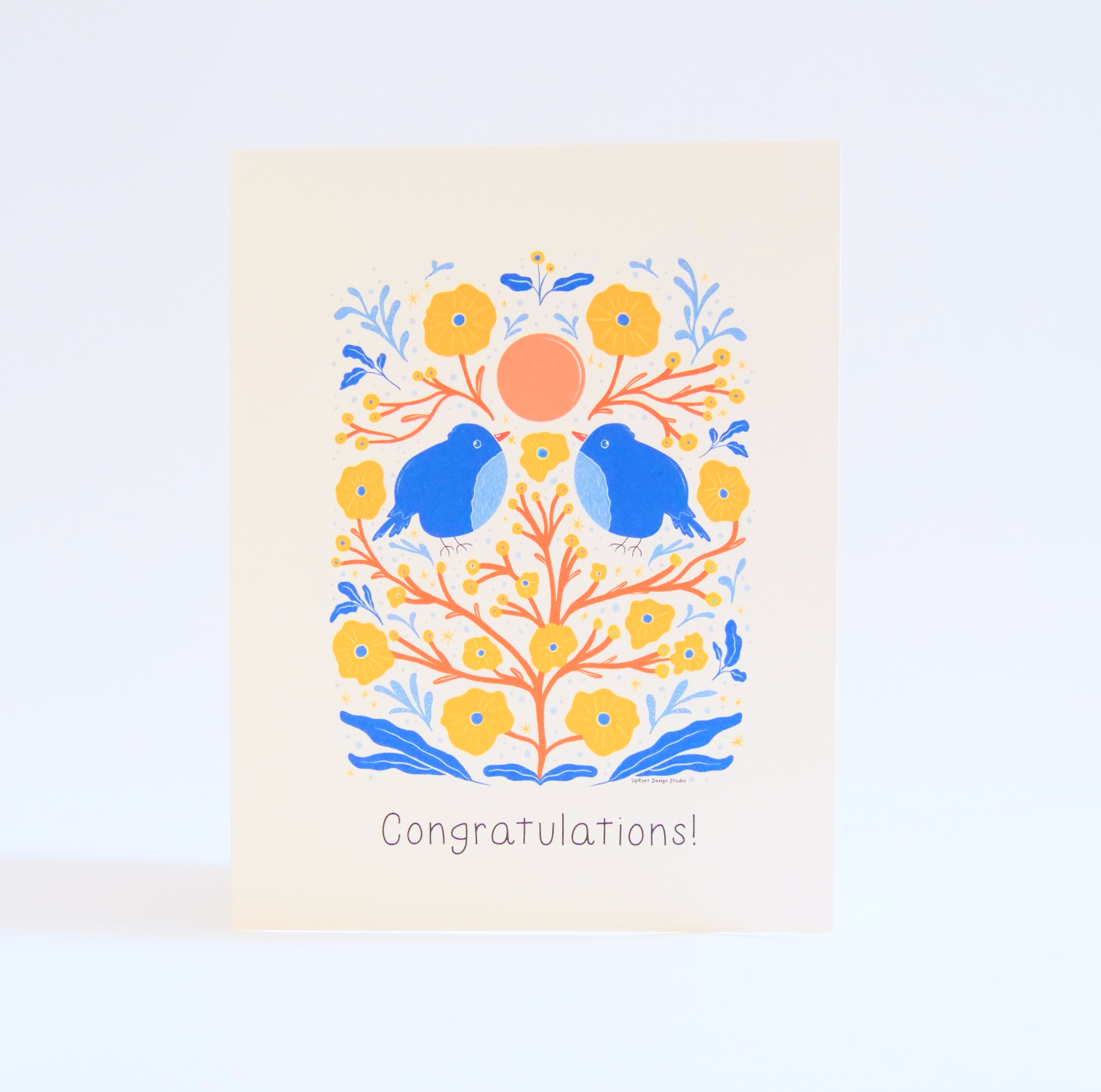 Eco Recycled 4x6 Greeting Cards w. Hand-Drawn Art + Recycled Envelopes, Blank inside - Assorted (Grow & Bloom)