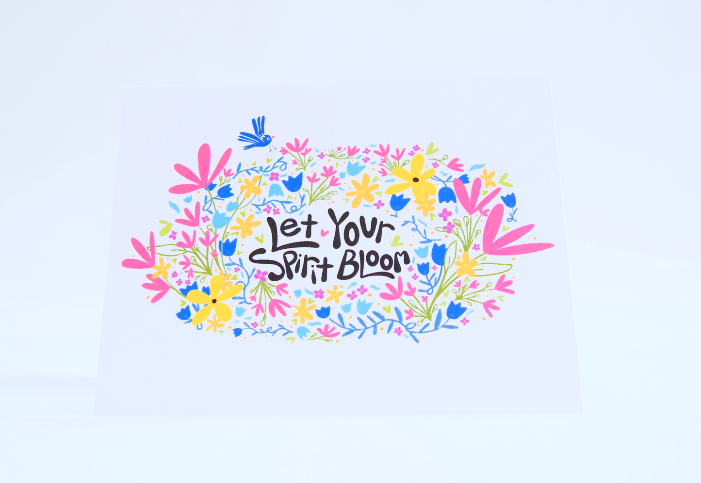 Eco Recycled 4x6 Greeting Cards w. Hand-Drawn Art + Recycled Envelopes, Blank inside - Assorted (Grow & Bloom)