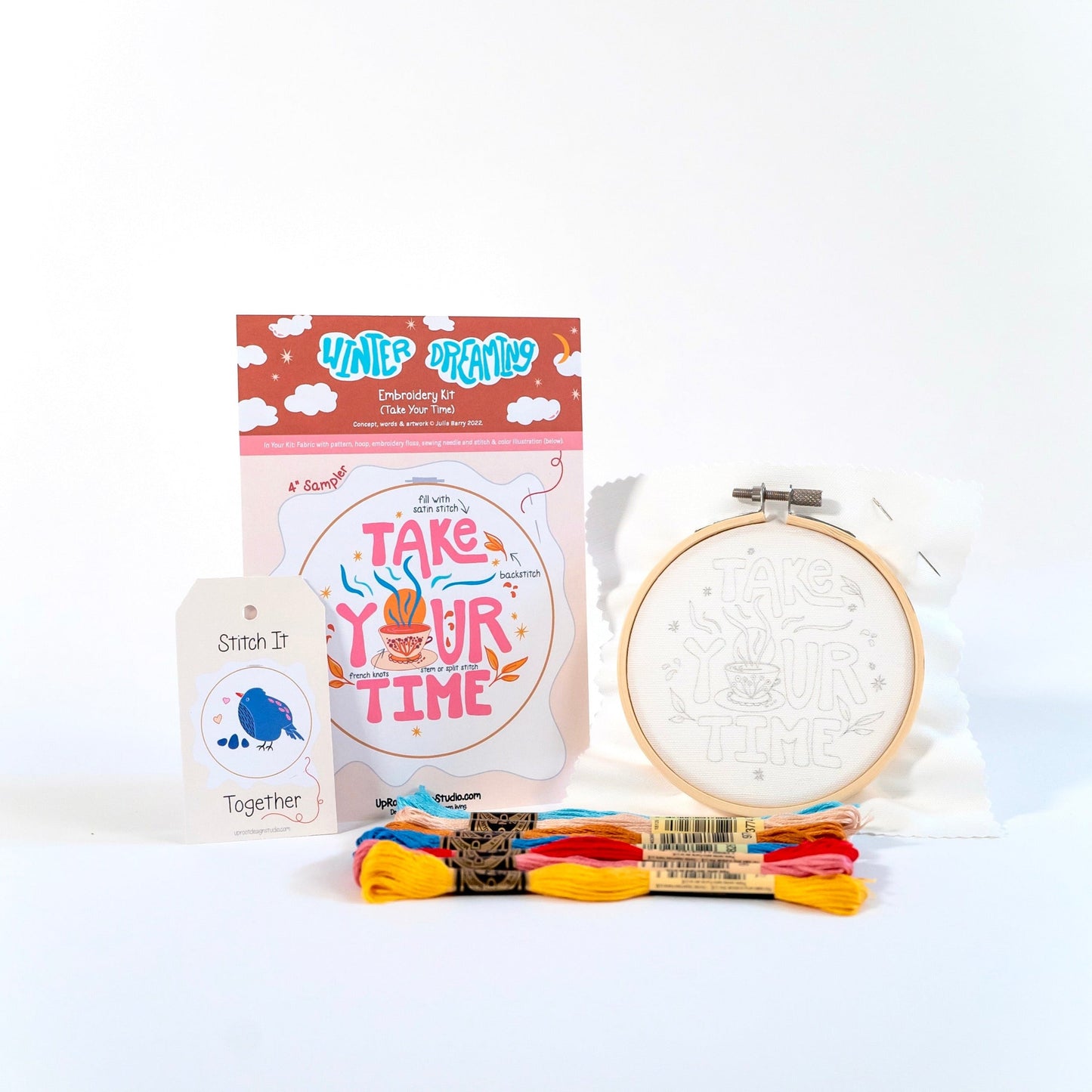 Joyful Threads Eco-Embroidery Kits (Winter Dreaming - Assorted)
