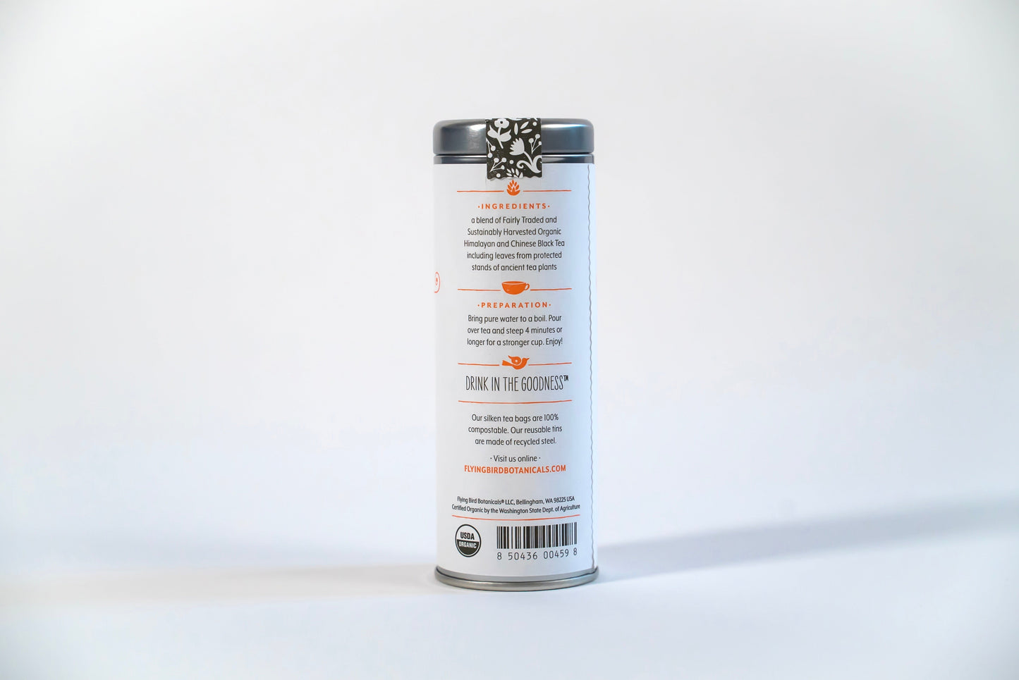 "Lively Spirit" Organic Tea Gift Set w. Pocket Mindfulness Journal & Honey (Sip & Enjoy)