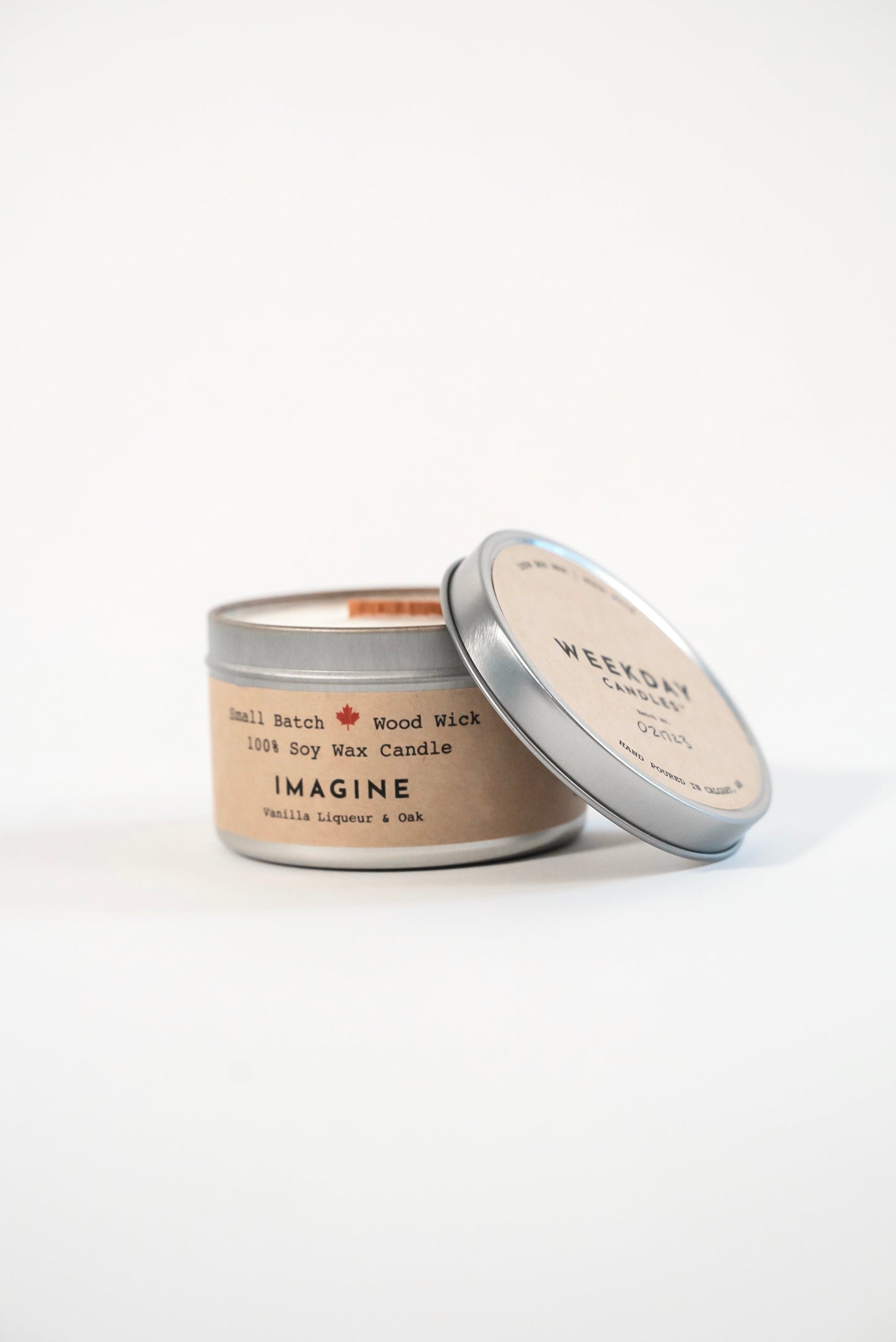 Winter Light: Soy Crackling Wick Eco-Candles (Assorted)