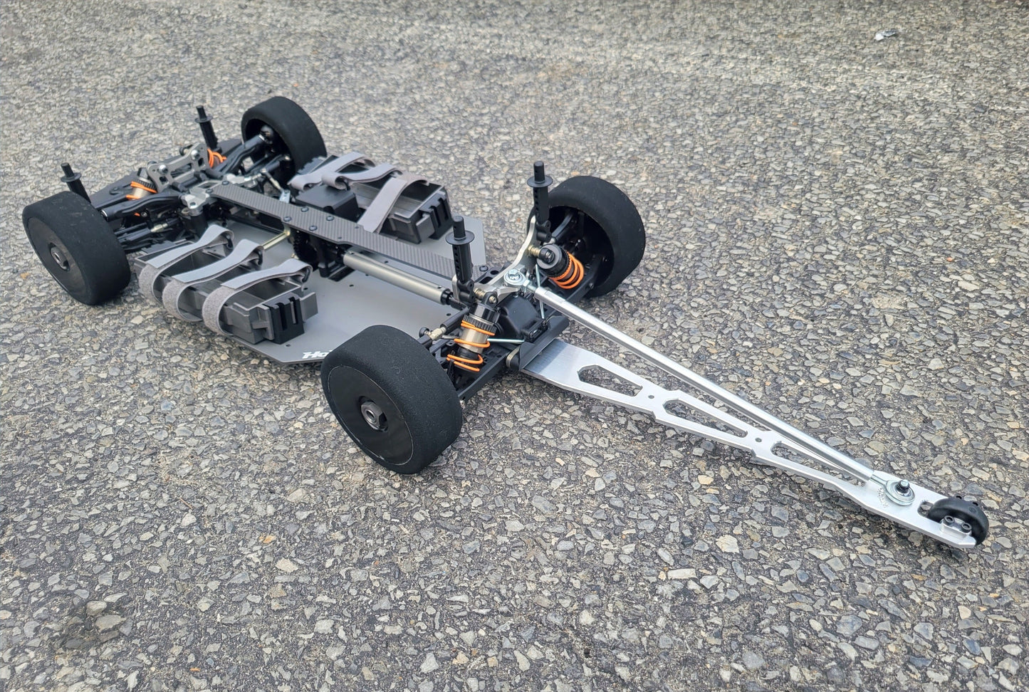 IRonManRc HOBAO VTE2 / VT "12 GAUGE "  Wheelie Bar Drag Racing Beast