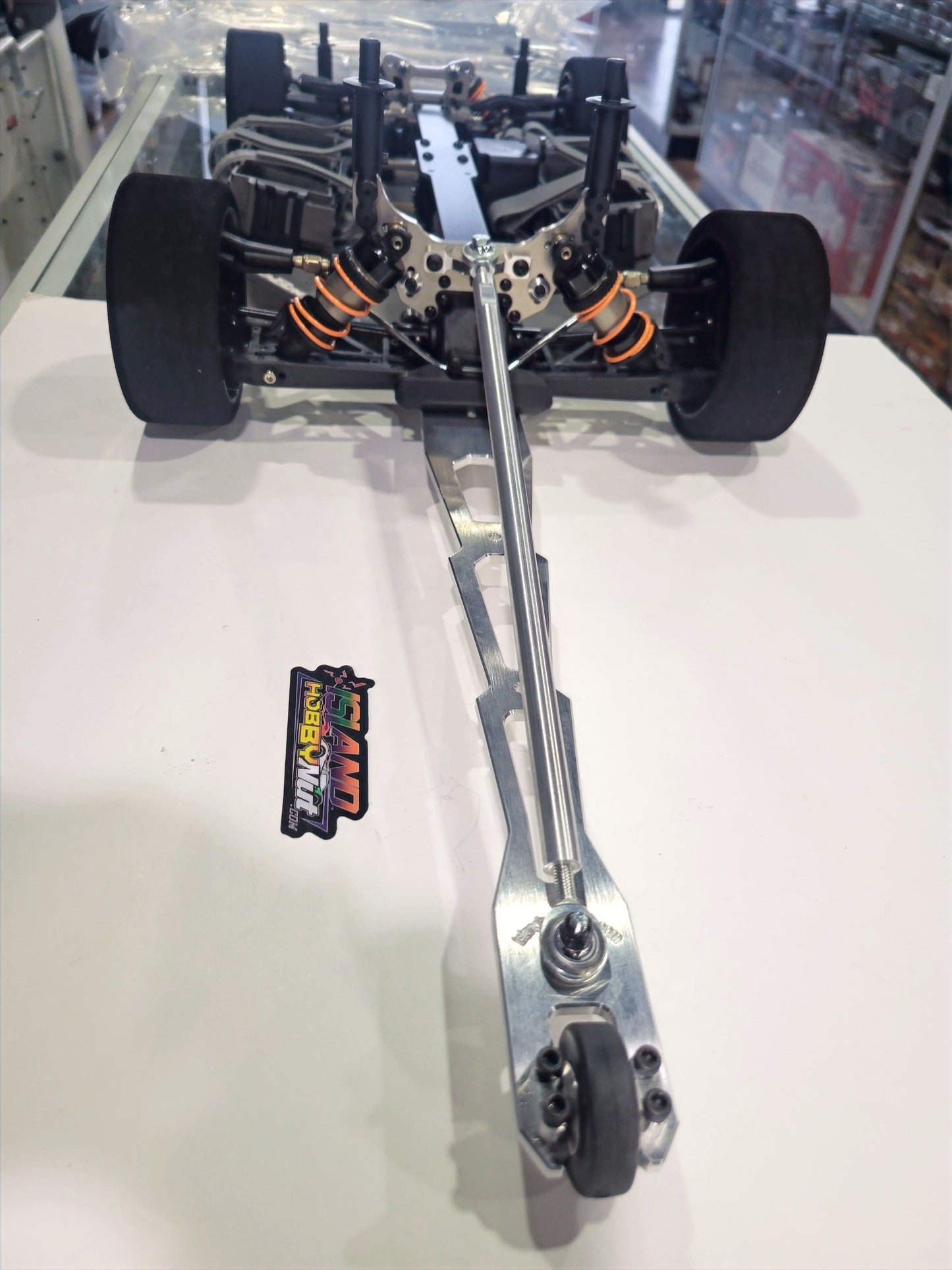 IRonManRc HOBAO VTE2 / VT "12 GAUGE "  Wheelie Bar Drag Racing Beast
