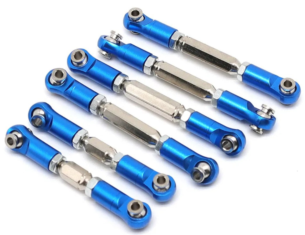 IRonManRc ARRMA 3S Senton Big Rock Typhon Granite BLUE Tie Rods