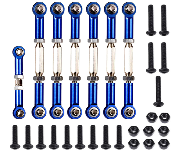 IRonManRc SLASH 4wd/2wd Aluminum Adjustable Turnbuckles/Camber Link W/ Rod Ends