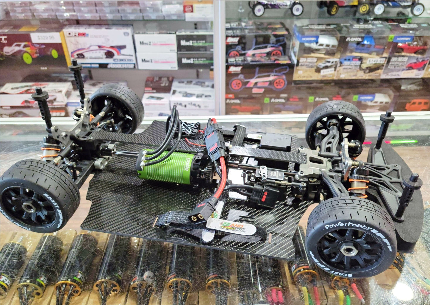 IRonManRc CUSTOM HOBAO VTE2 CAR BUILD W/ IRONMAN RC CHASIS *Beast*