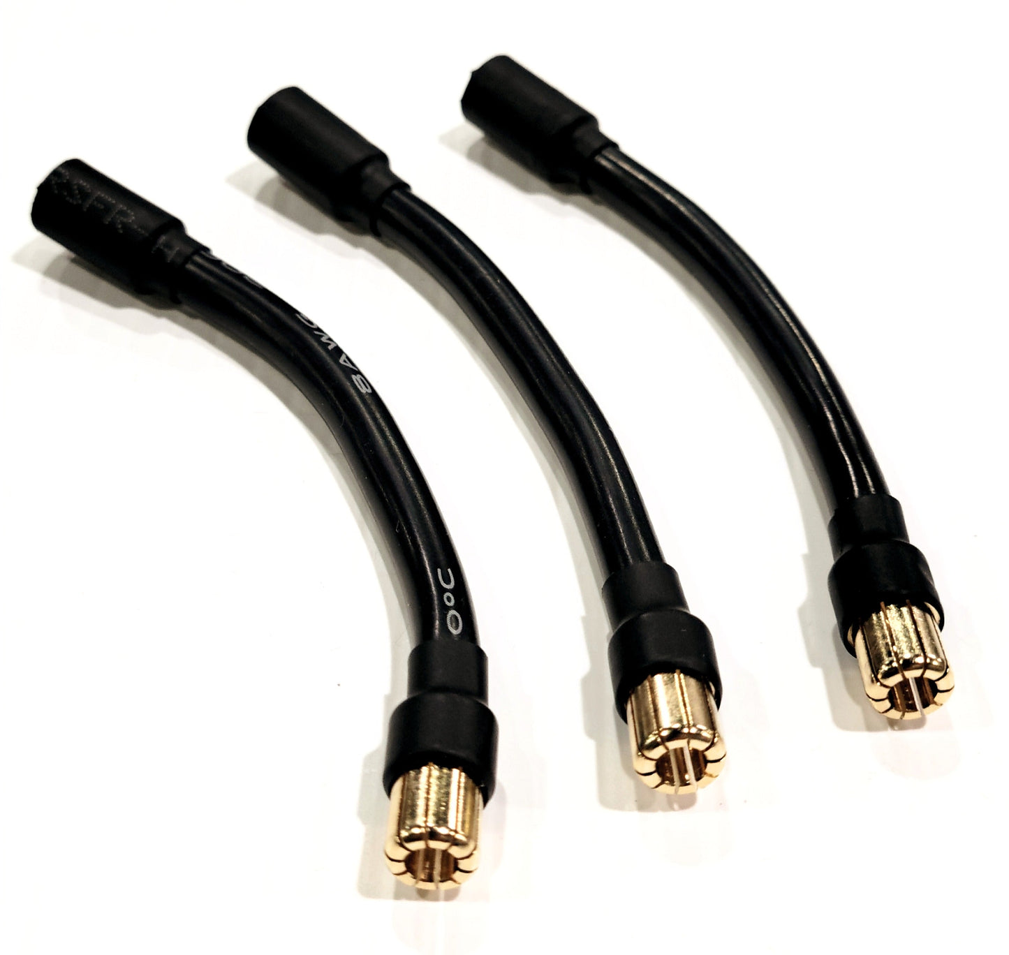 IRonManRc 8mm Female to 6.5mm Male 6inch Extensions (3 PACK)
