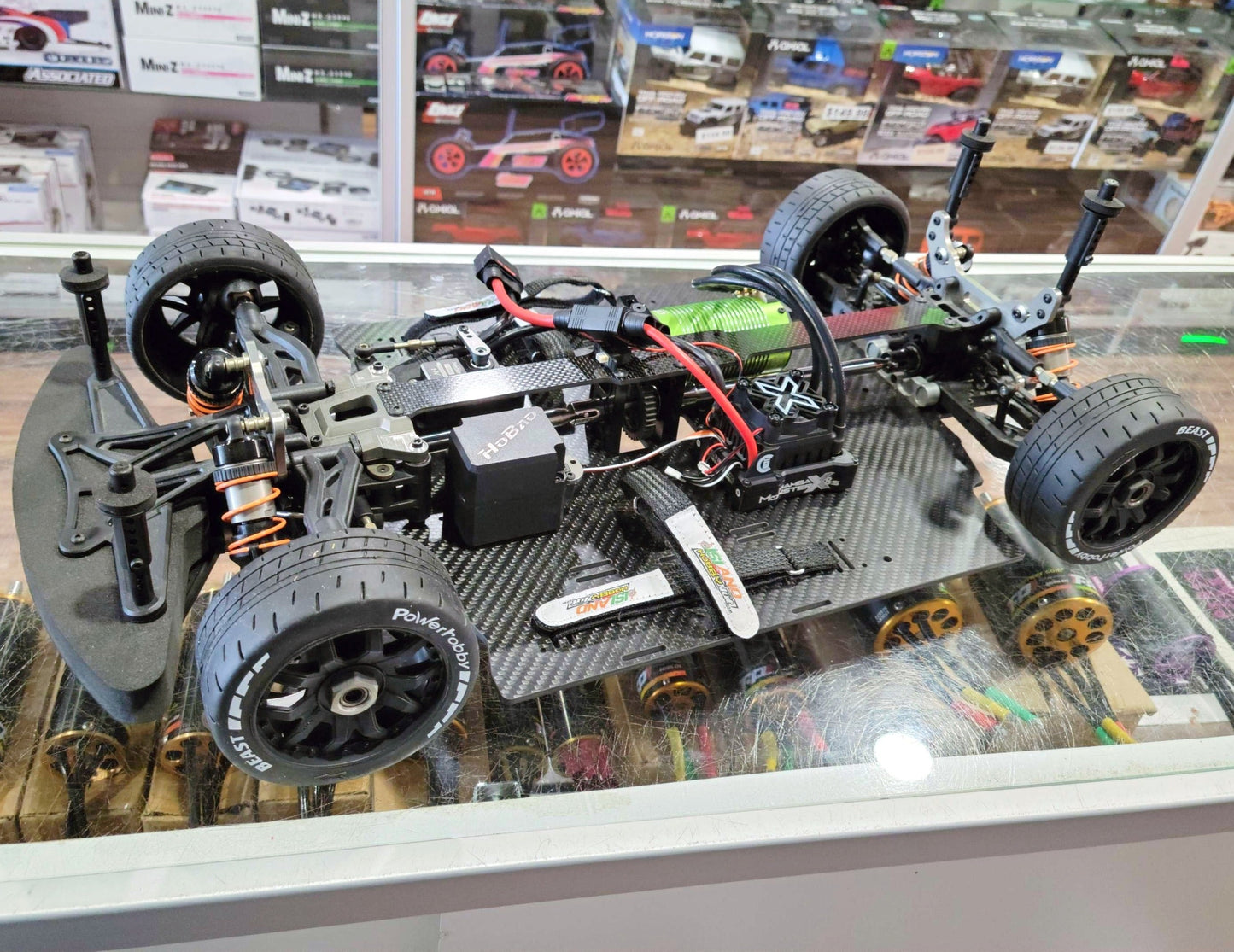 IRonManRc CUSTOM HOBAO VTE2 CAR BUILD W/ IRONMAN RC CHASIS *Beast*