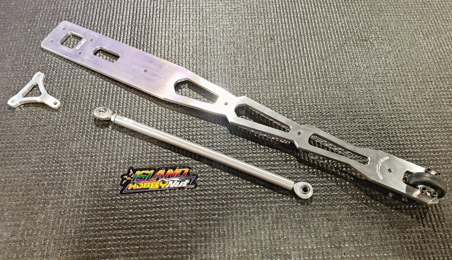 HOBAO GTB / GT "16 GAUGE " Aluminum Wheelie Bar Drag Racing Beast