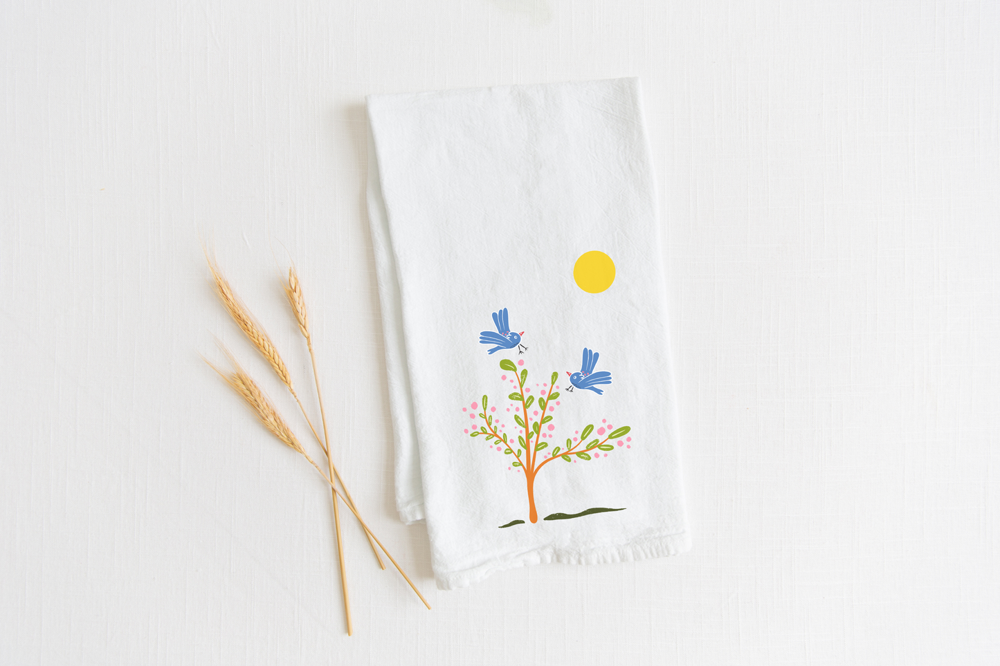 Build Your Own Custom Tea Time Gift Set with Honey and Two Teas + Tea Towel of Your Choice