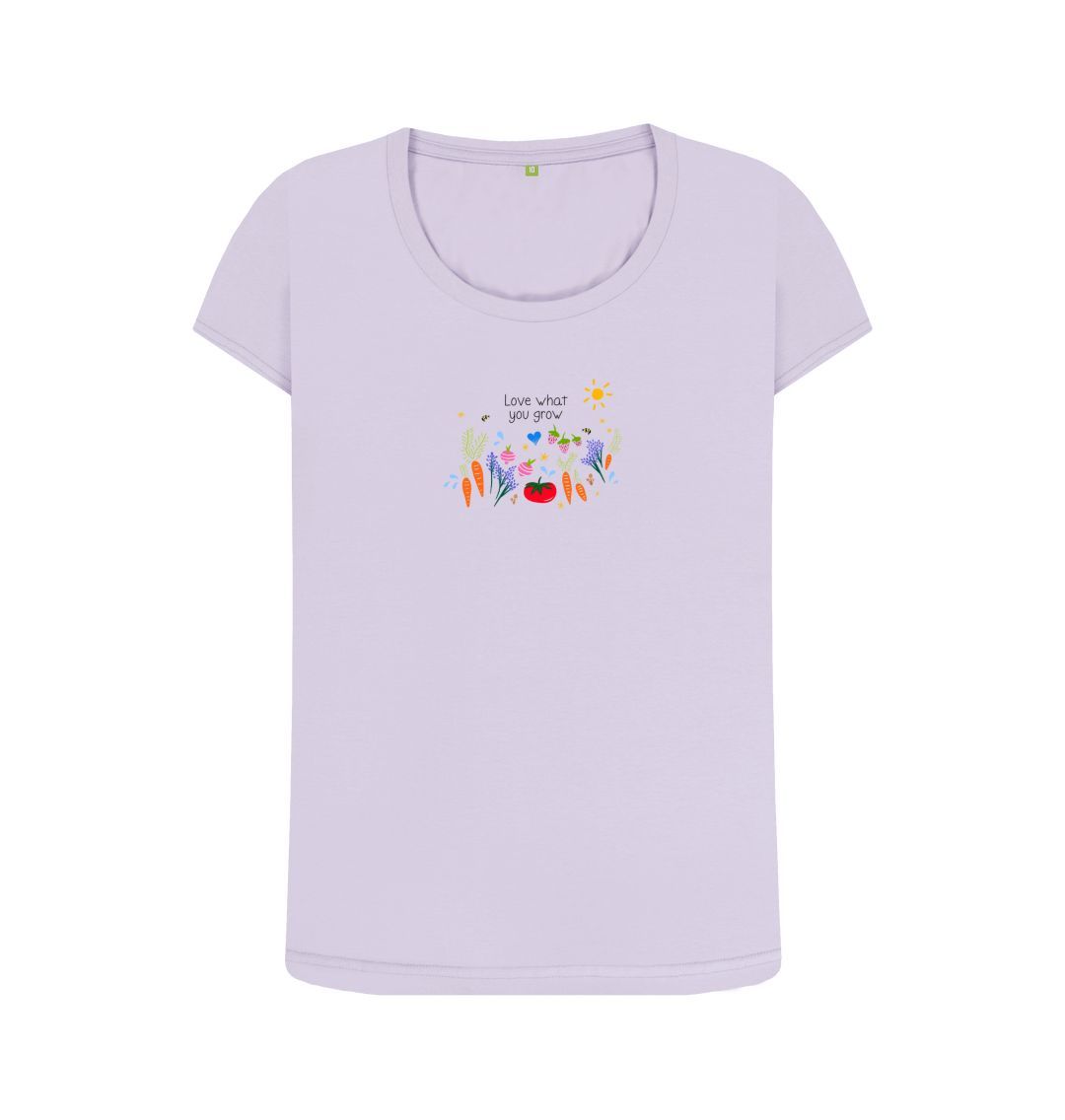 Love What You Grow "Garden Party" Scoop Neck T-Shirt (Adult)