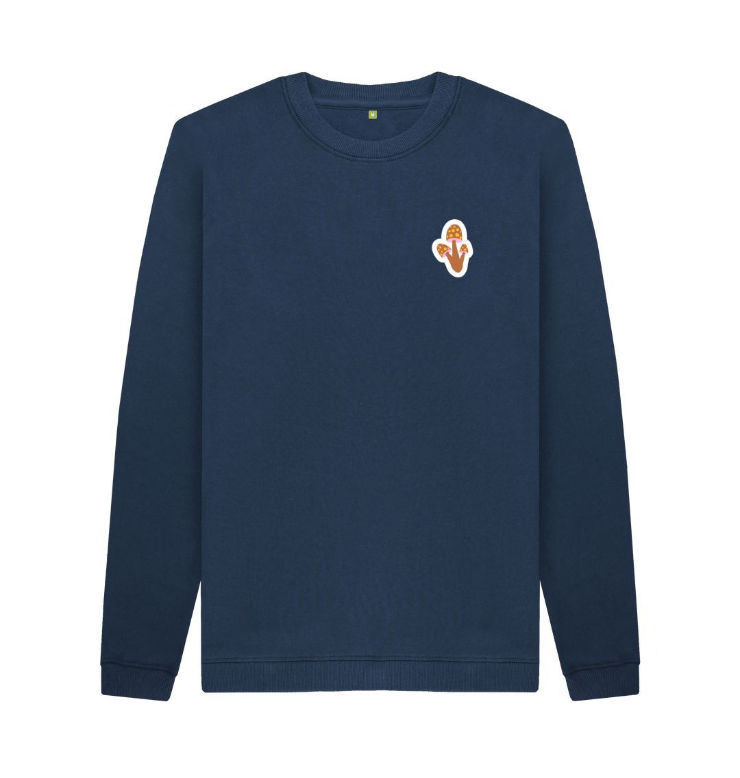Mushrooms 100% Organic Cotton Cozy Pullover (Remill)