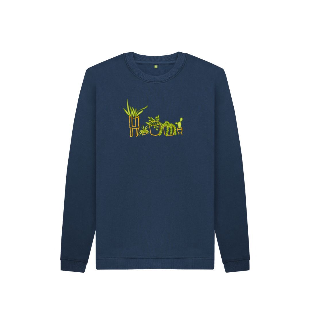 Whimsical Houseplants Pullover Assorted Colors (Kids)