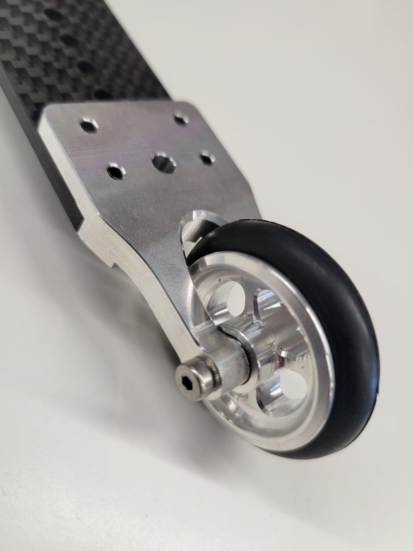 IRonManRc Limitless Infraction Felony 3k 4mm Carbon Fiber Wheelie Bar *DRAG BEAST*