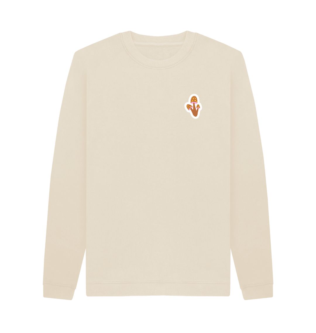 Mushrooms 100% Organic Cotton Cozy Pullover (Remill)
